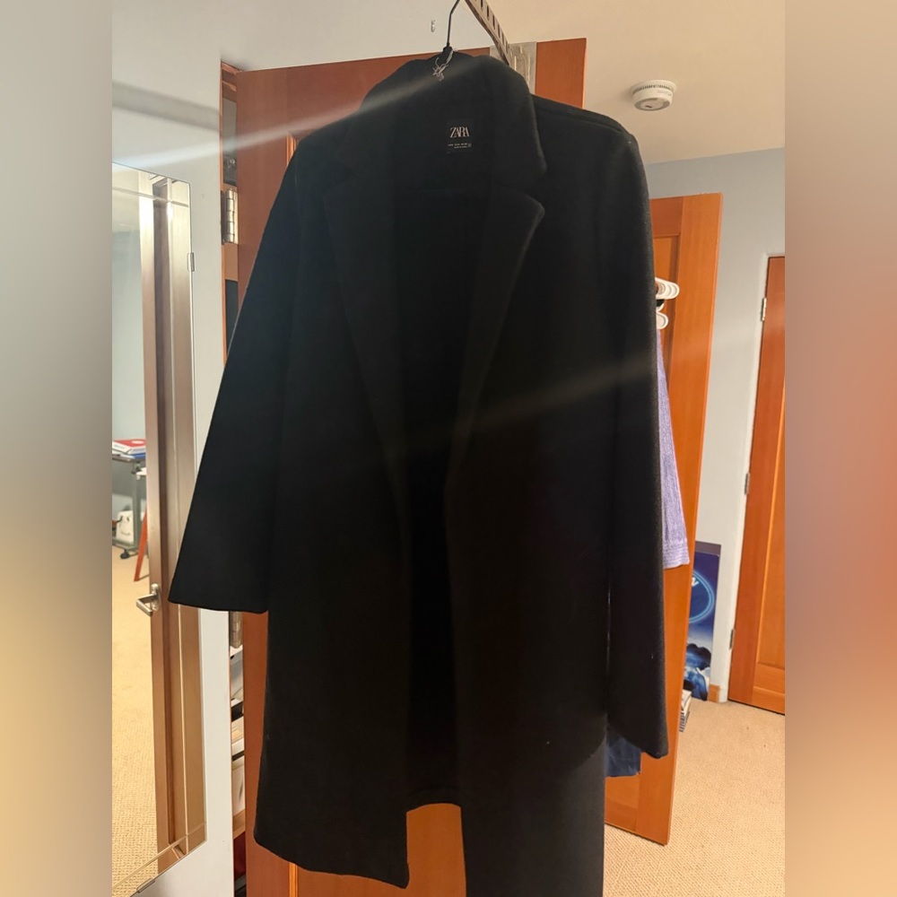 Zara Black Trench Coat